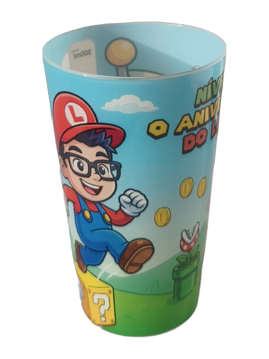 Copo Eco 300ml personalizado — festa infantil