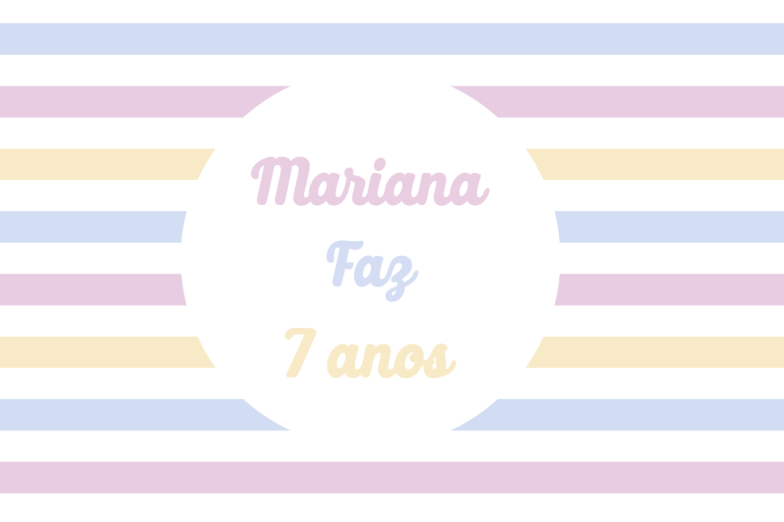 Arte pronta temática de Aniversário