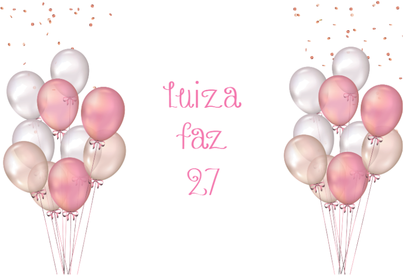 Arte pronta temática de Aniversário