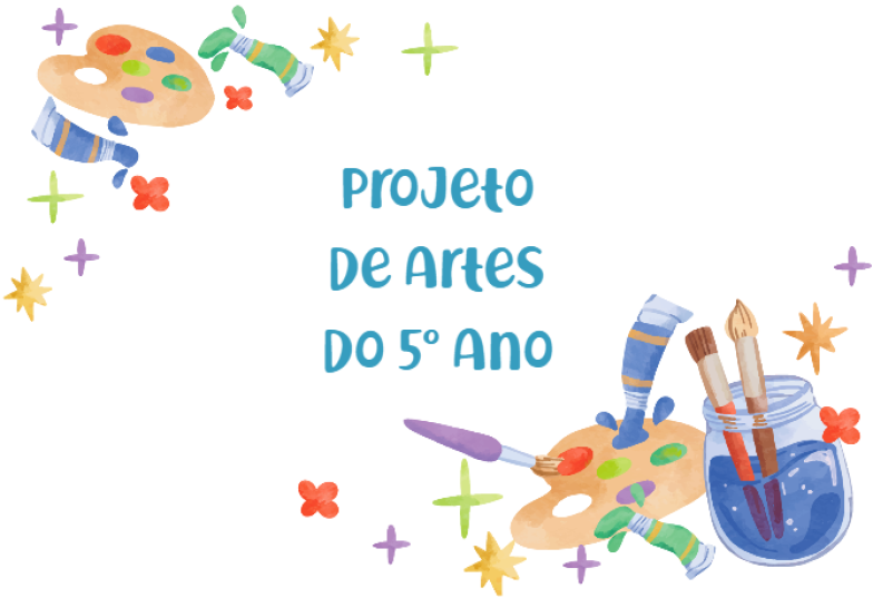 Arte pronta temática de Escolas