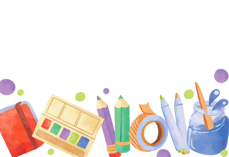 Arte pronta temática de Escolas