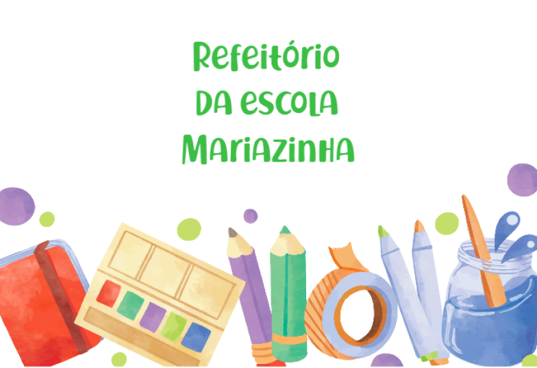 Arte pronta temática de Escolas