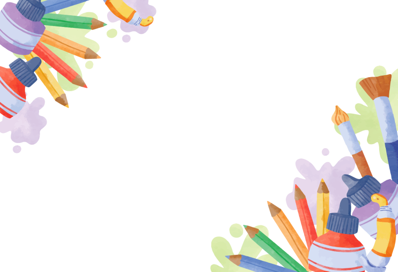 Arte pronta temática de Escolas