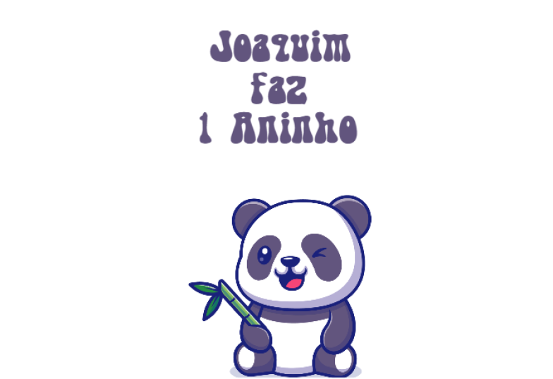 Arte pronta temática de Aniversário