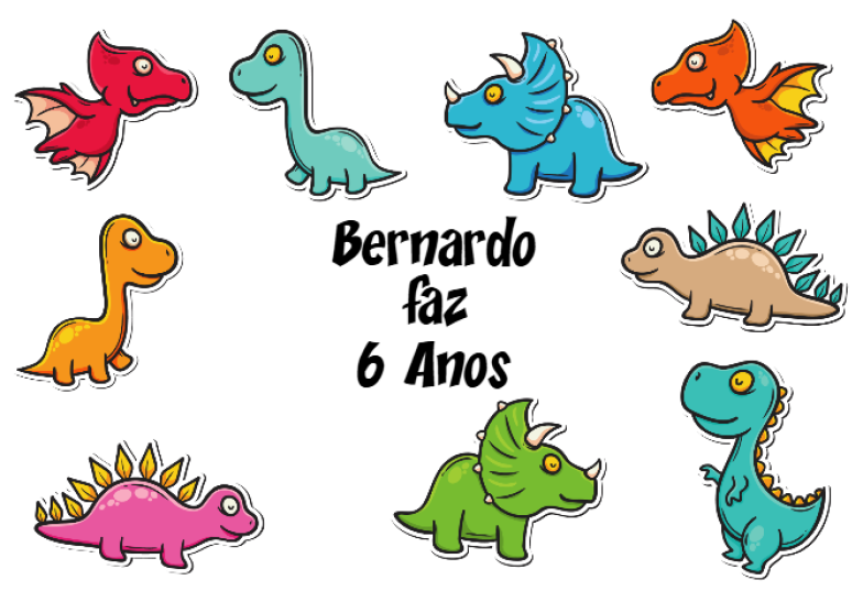 Arte pronta temática de Aniversário