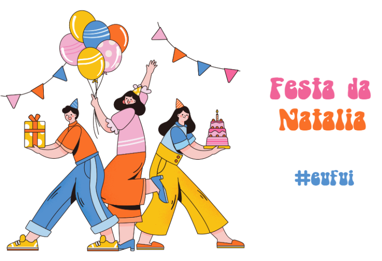 Arte pronta temática de Aniversário