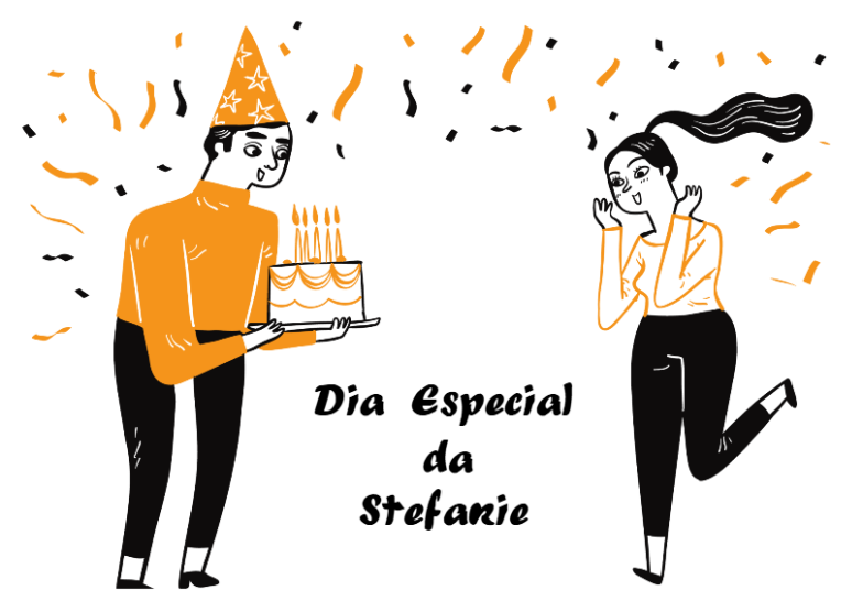 Arte pronta temática de Aniversário