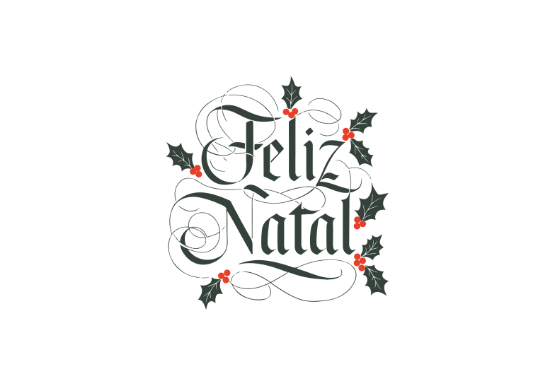 Arte pronta temática de Natal