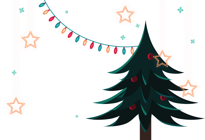 Arte pronta temática de Natal