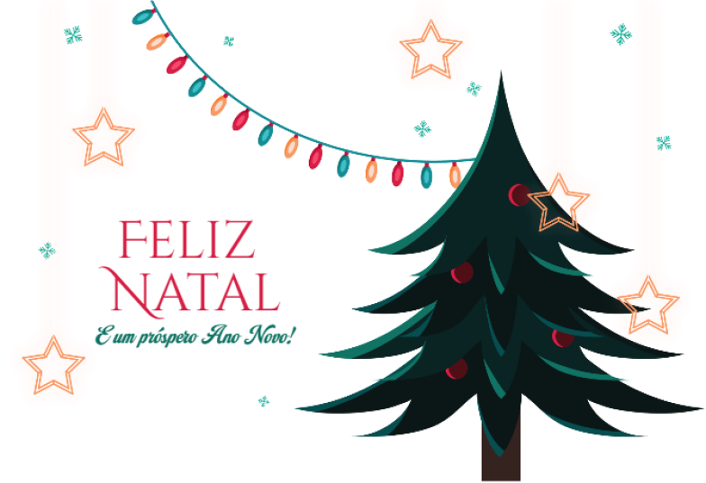 Arte pronta temática de Natal