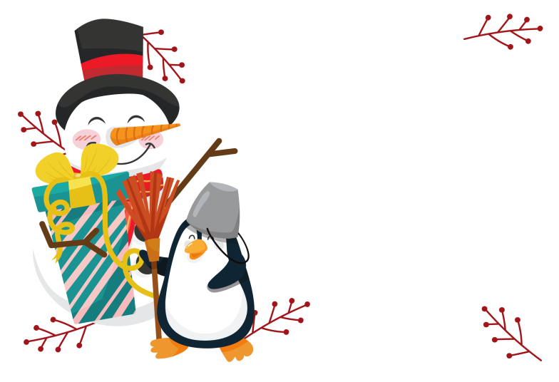 Arte pronta temática de Natal