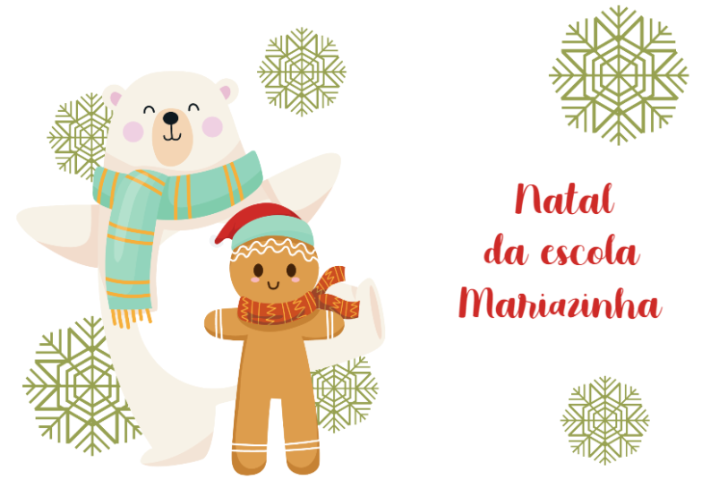 Arte pronta temática de Natal