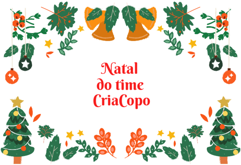 Arte pronta temática de Natal