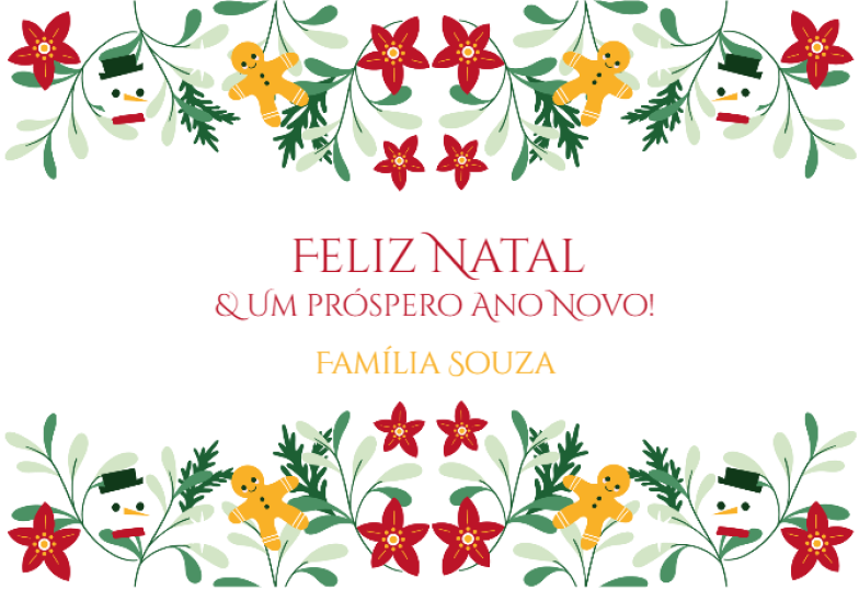 Arte pronta temática de Natal