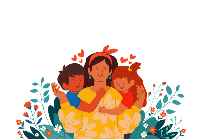 Arte pronta temática de Família