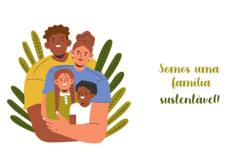 Arte pronta temática de Família