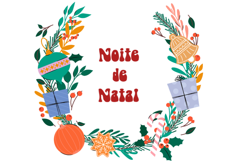 Arte pronta temática de Natal