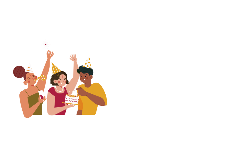 Arte pronta temática de Aniversário