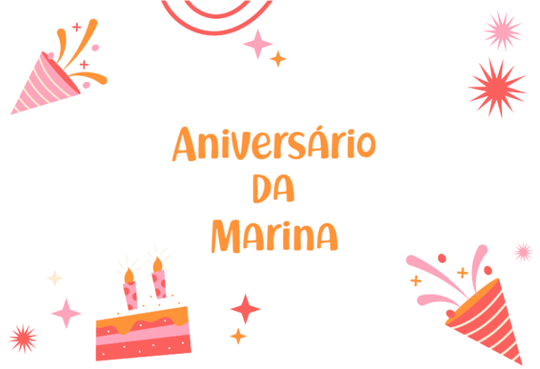 Arte pronta temática de Aniversário
