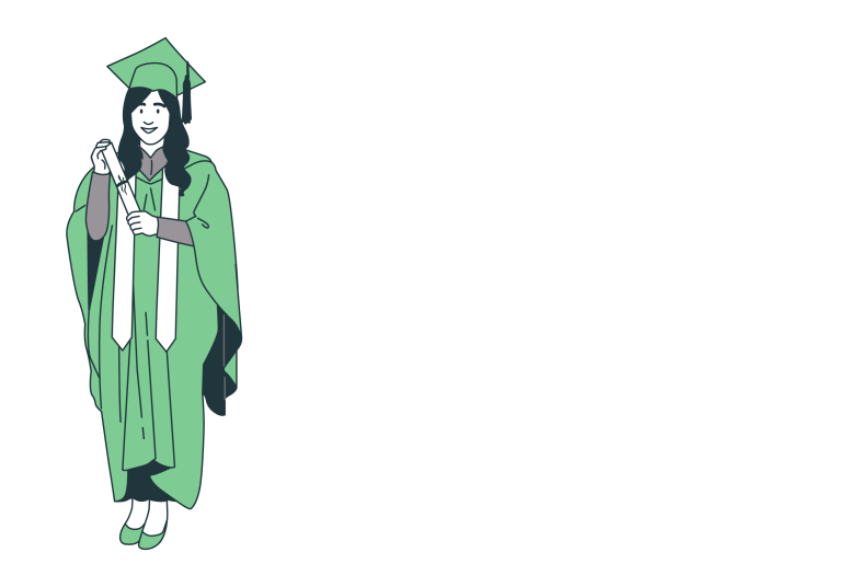 Arte pronta temática de Formatura