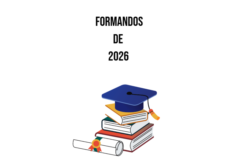 Arte pronta temática de Formatura