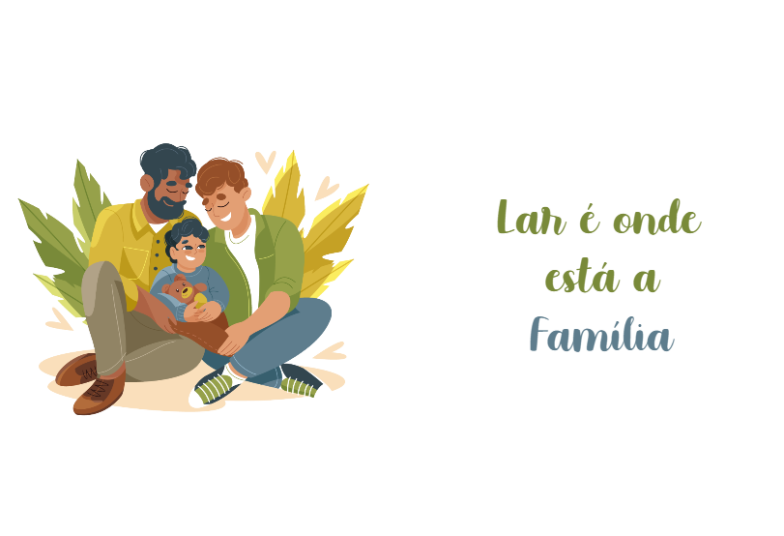 Arte pronta temática de Família