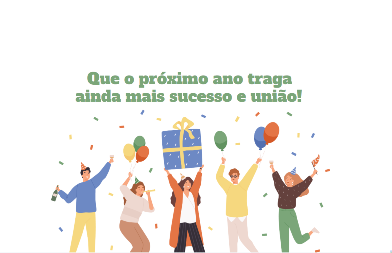 Arte pronta temática de Confraternização